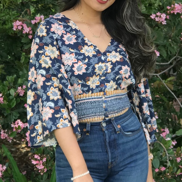 Starlight Stripes Mesh Top - Midnight Navy